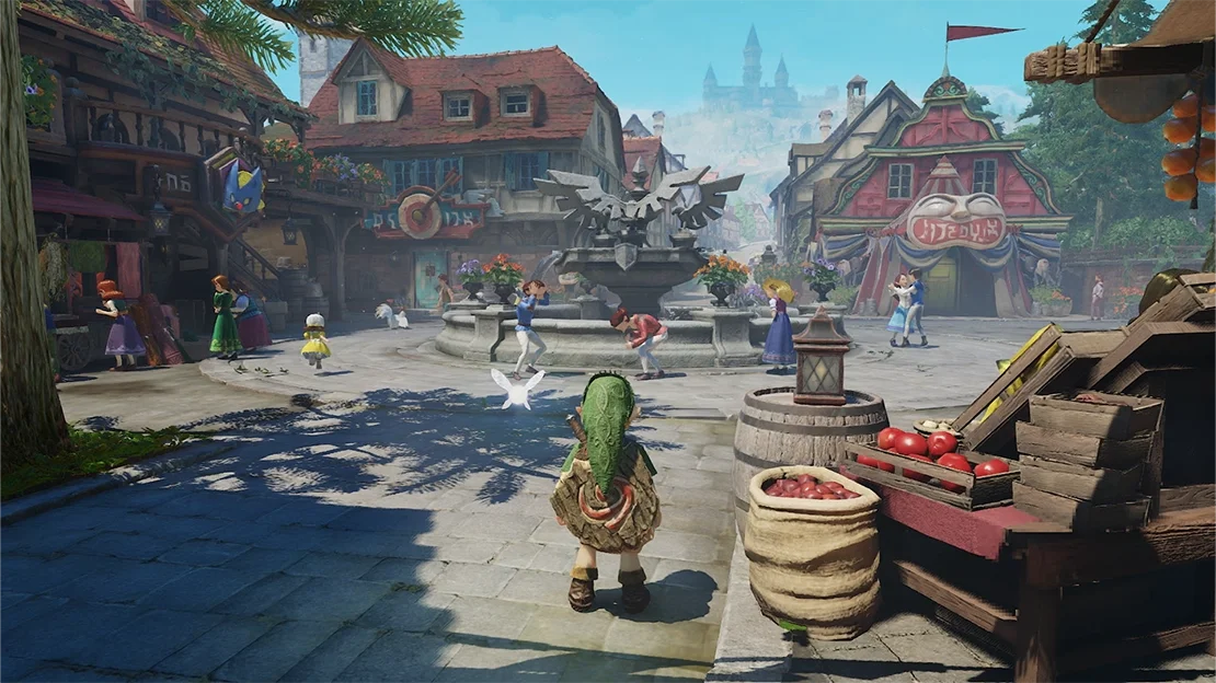 Zelda OOT Market Castle