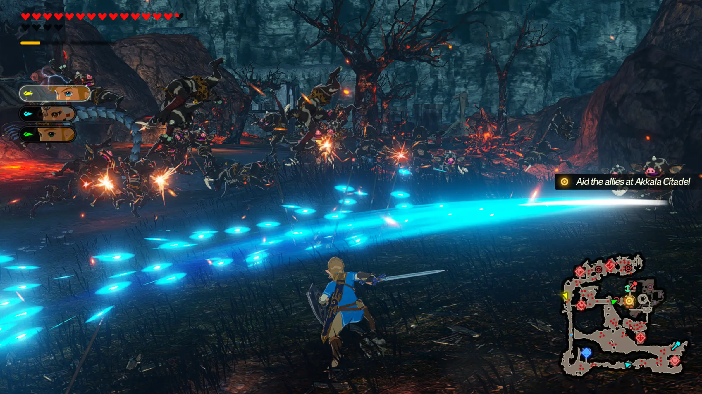 Age of Calamity Link Gameplay