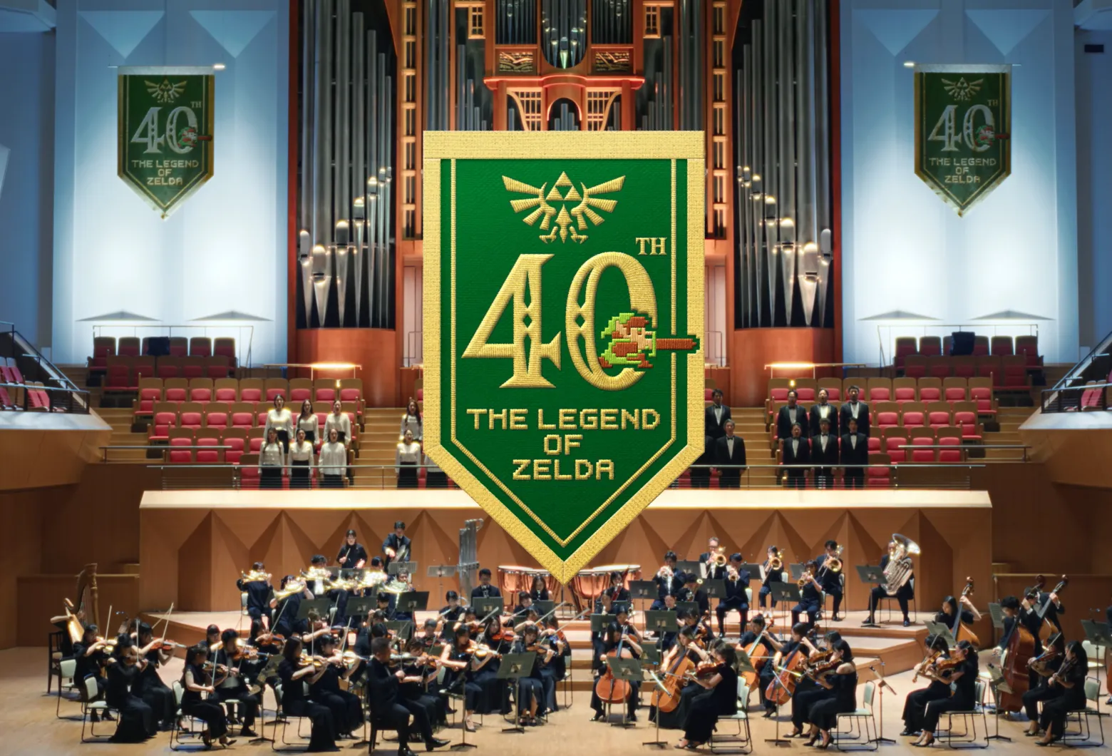 Concerto Zelda 40 Anos