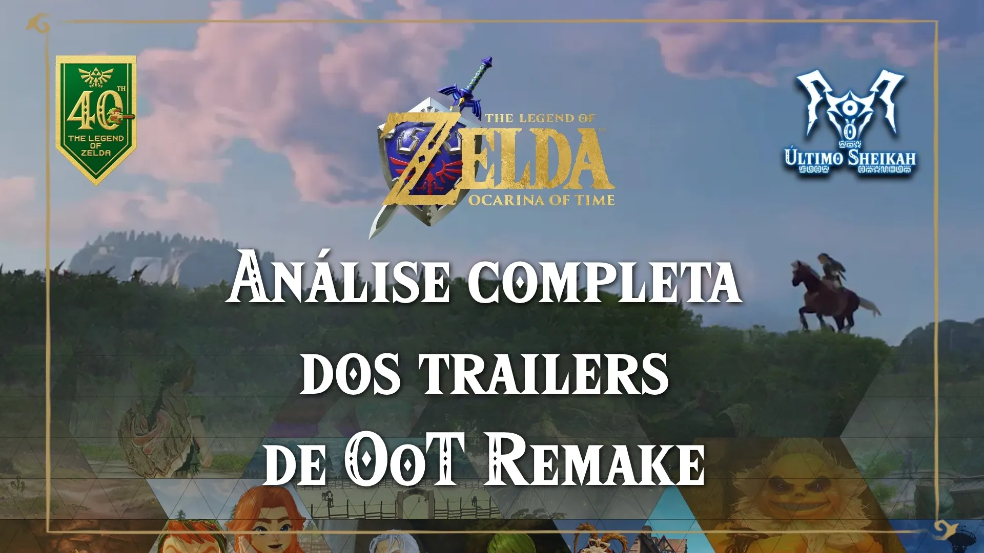 Análise completa dos Trailers de Ocarina of Time Remake