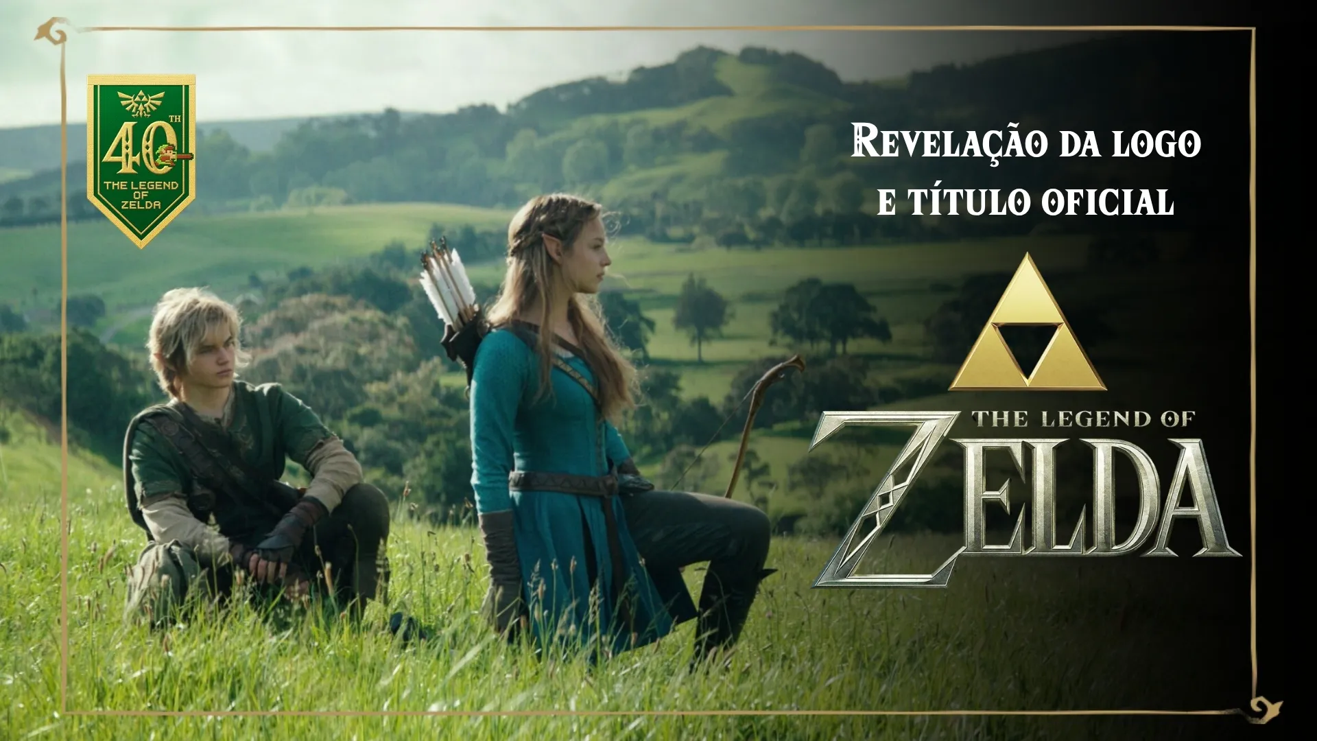 Título y logo de la película de The Legend of Zelda son revelados